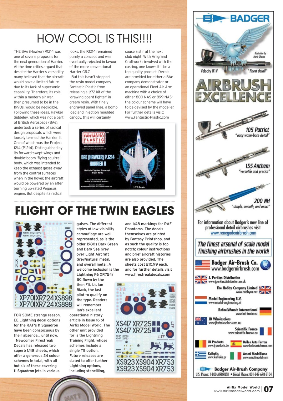 Airfix Model World Preview Pages