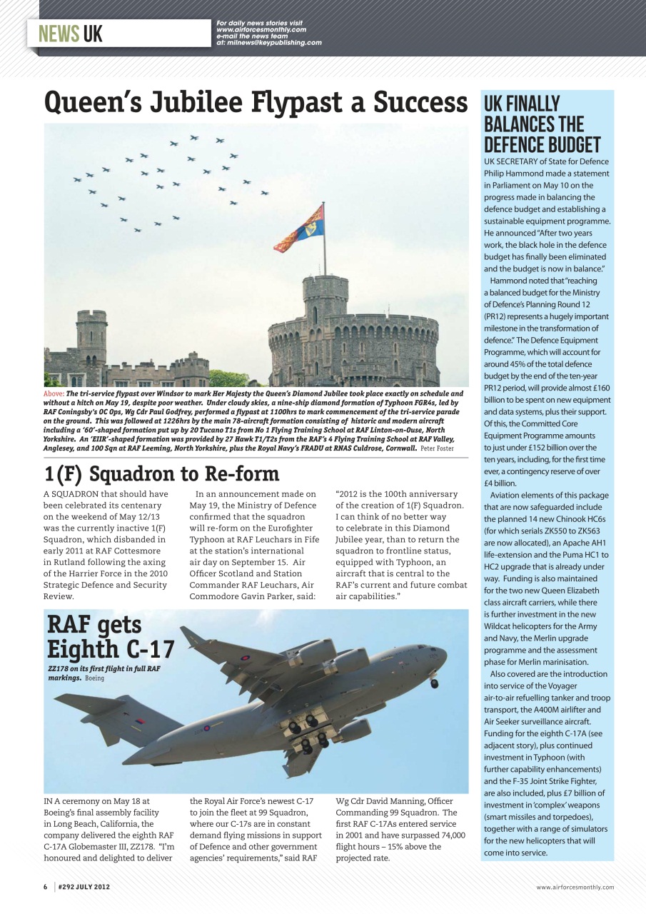 AirForces Monthly Preview Pages