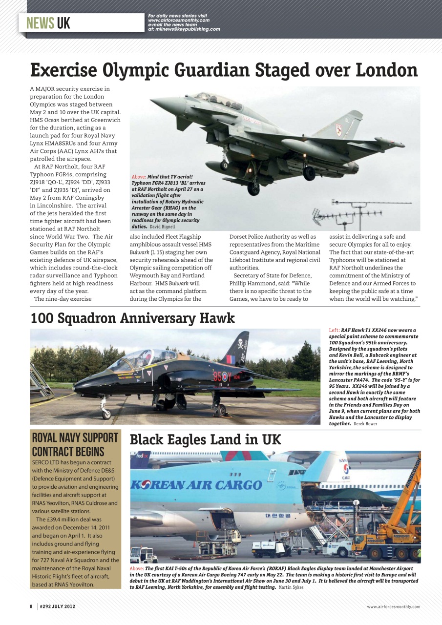 AirForces Monthly Preview Pages