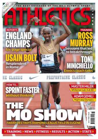 AW – Athletics Weekly Magazine issue AW June 7 2012