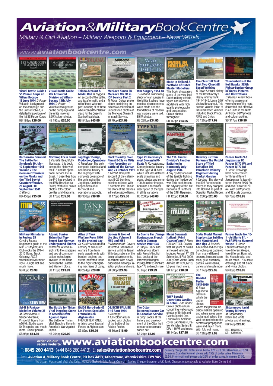 Military Machines International Preview Pages