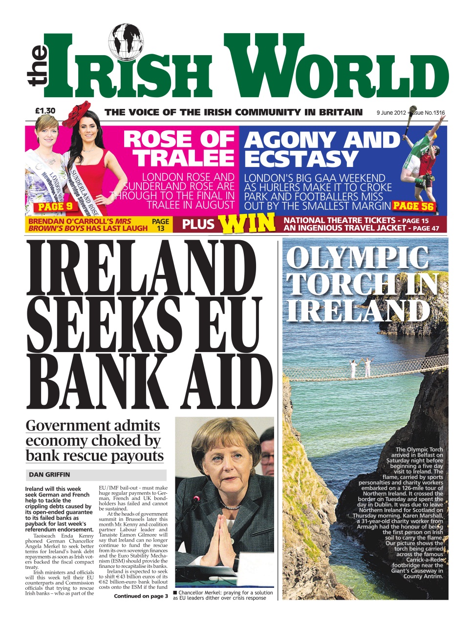 Irish World Preview Pages