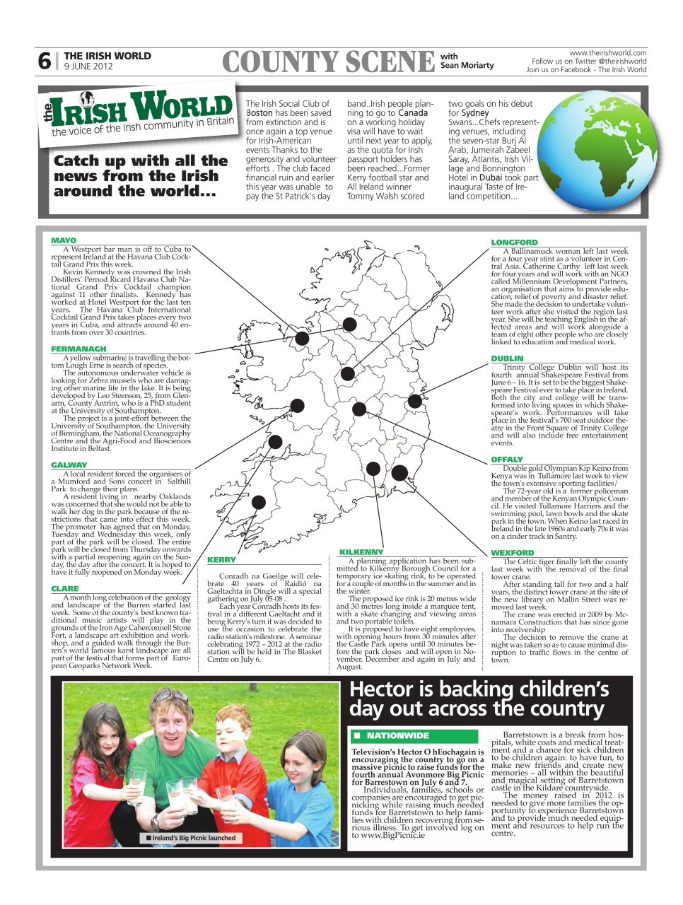 Irish World Preview Pages