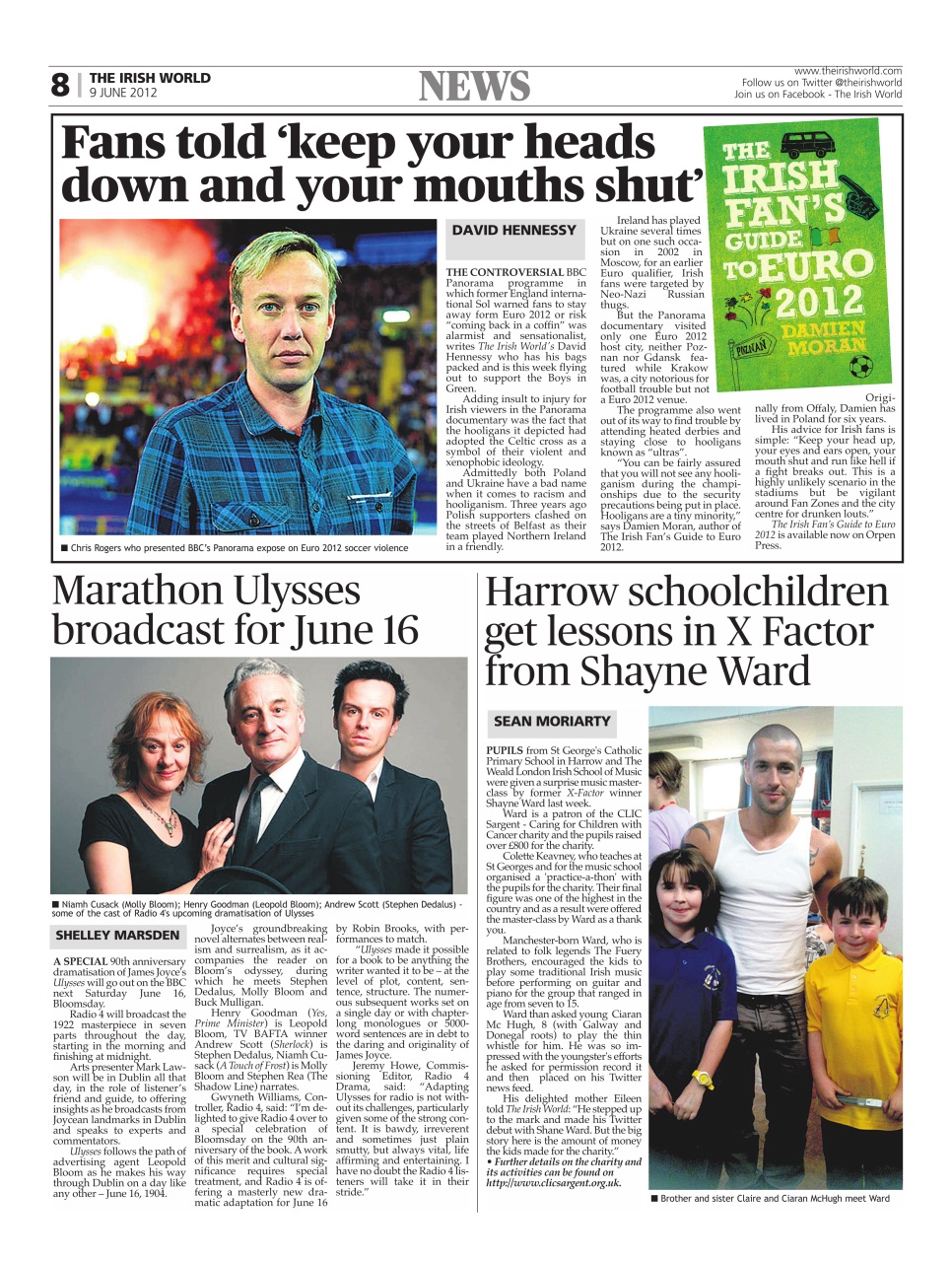 Irish World Preview Pages