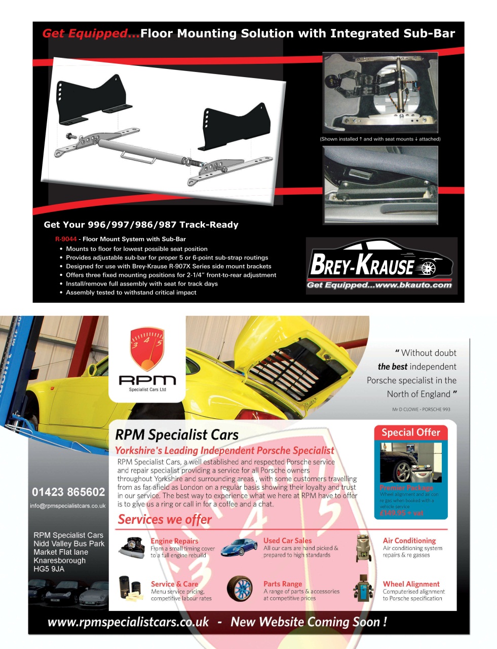 911 & Porsche World Preview Pages