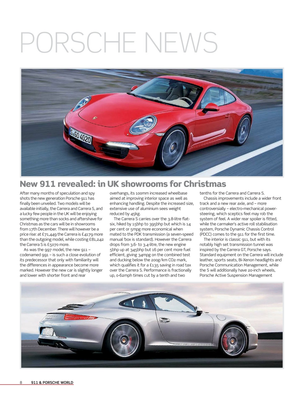 911 & Porsche World Preview Pages