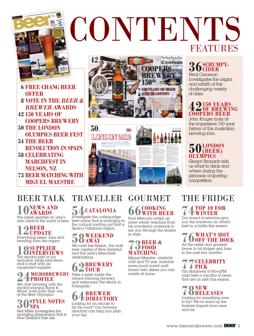 Beer and Brewer Preview Pages