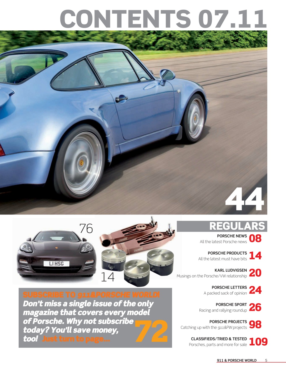 911 & Porsche World Preview Pages