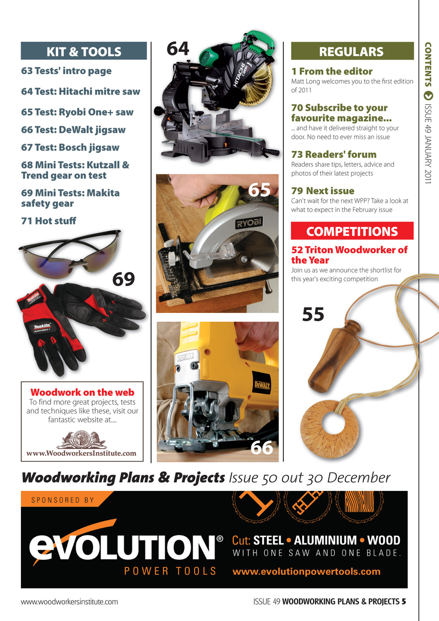 Woodworking Crafts Magazine Preview Pages