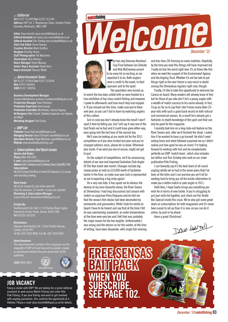 Match Fishing Preview Pages