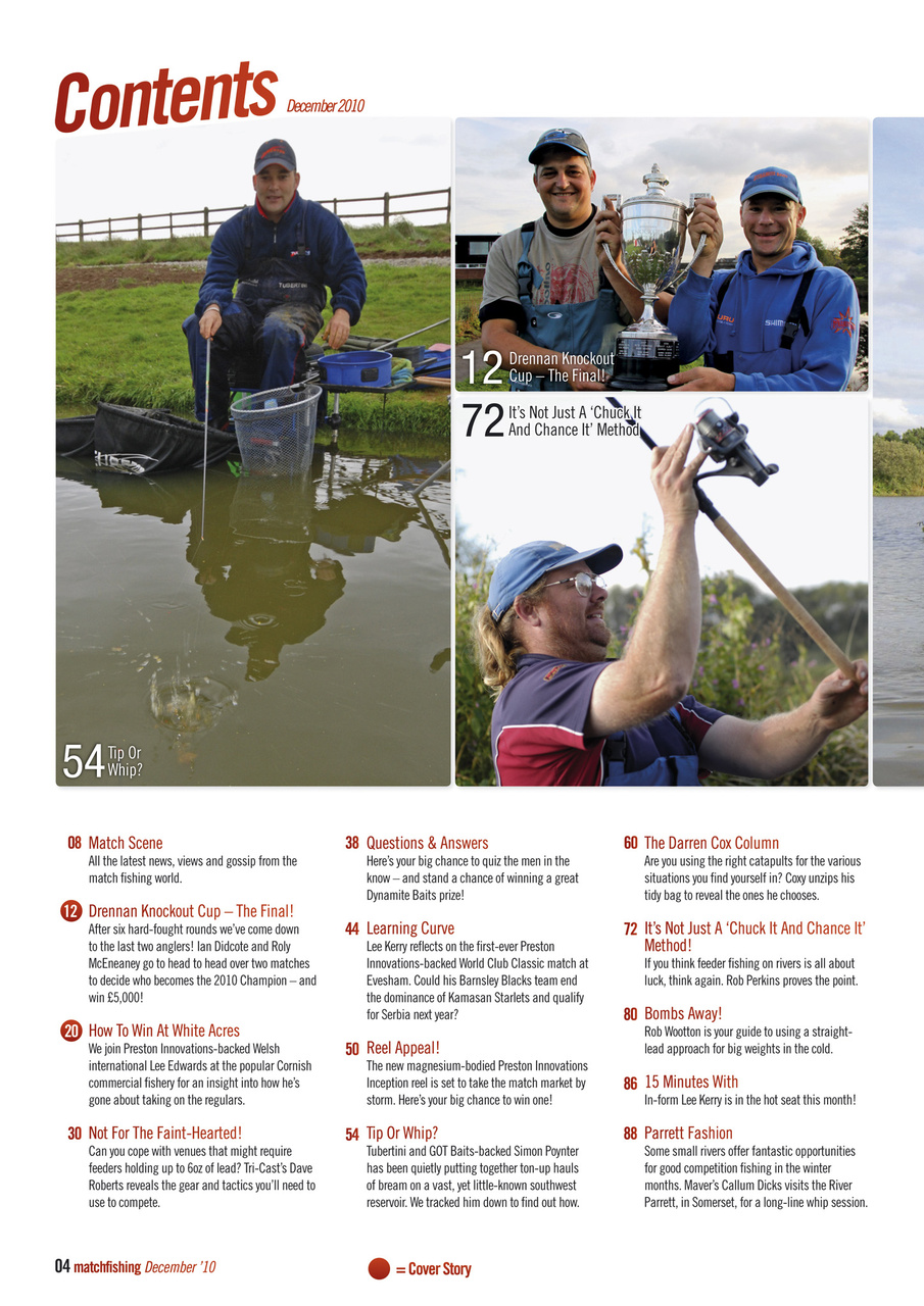 Match Fishing Preview Pages