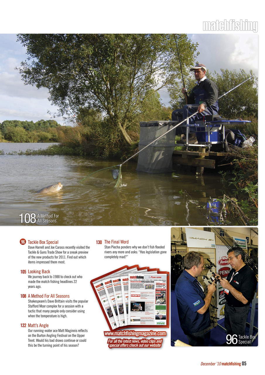 Match Fishing Preview Pages