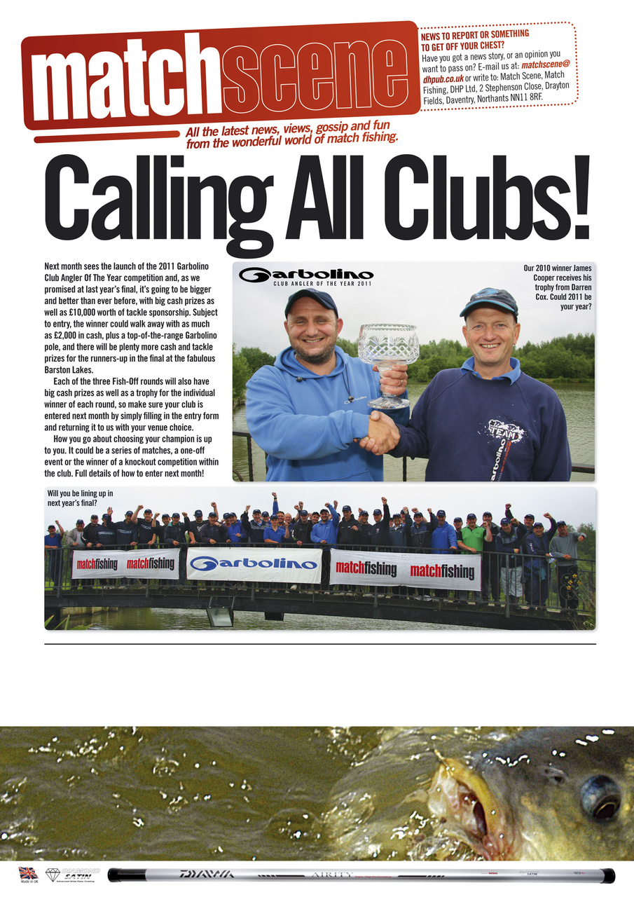 Match Fishing Preview Pages