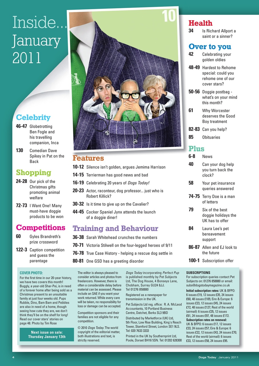 Dogs Today Magazine Preview Pages