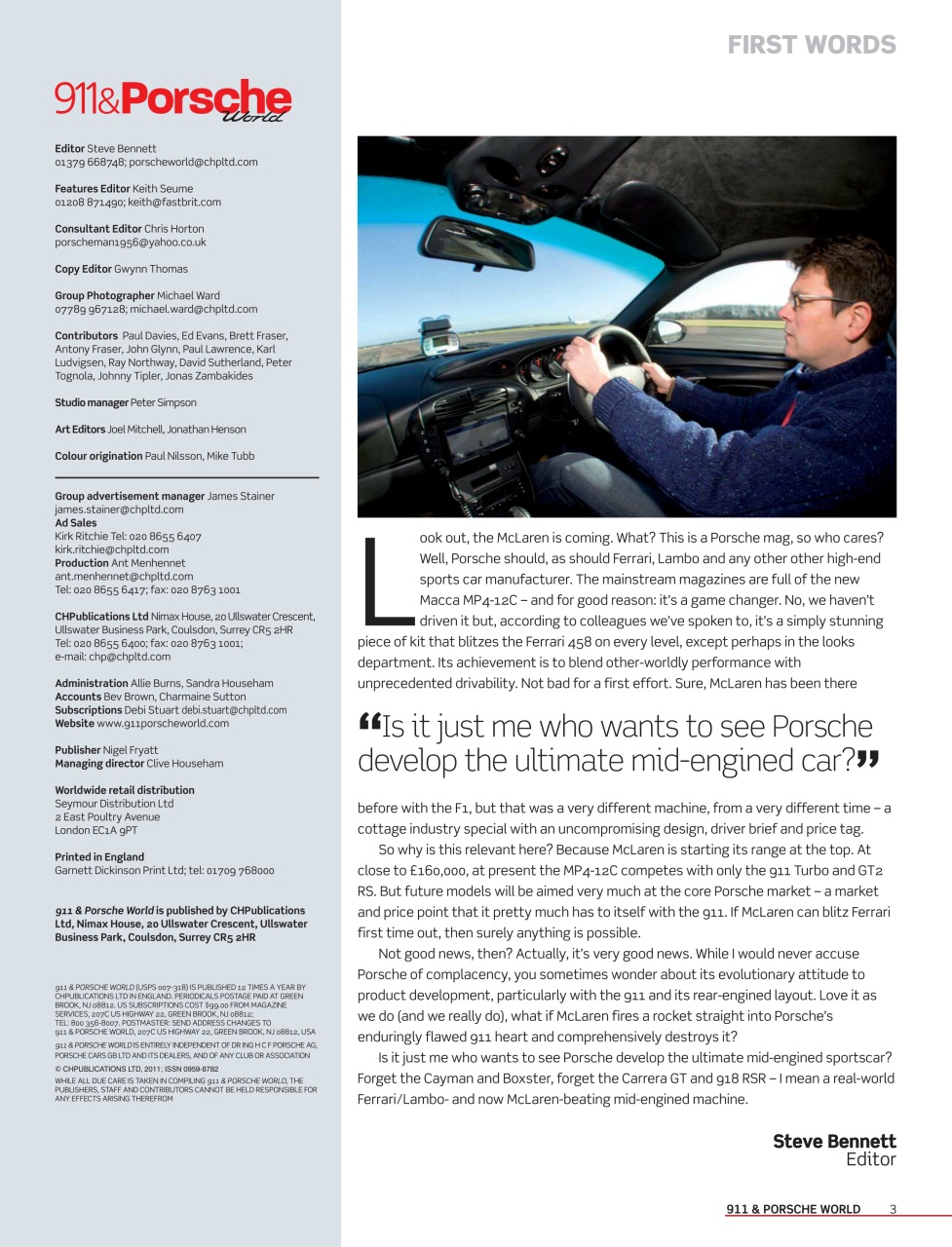 911 & Porsche World Preview Pages