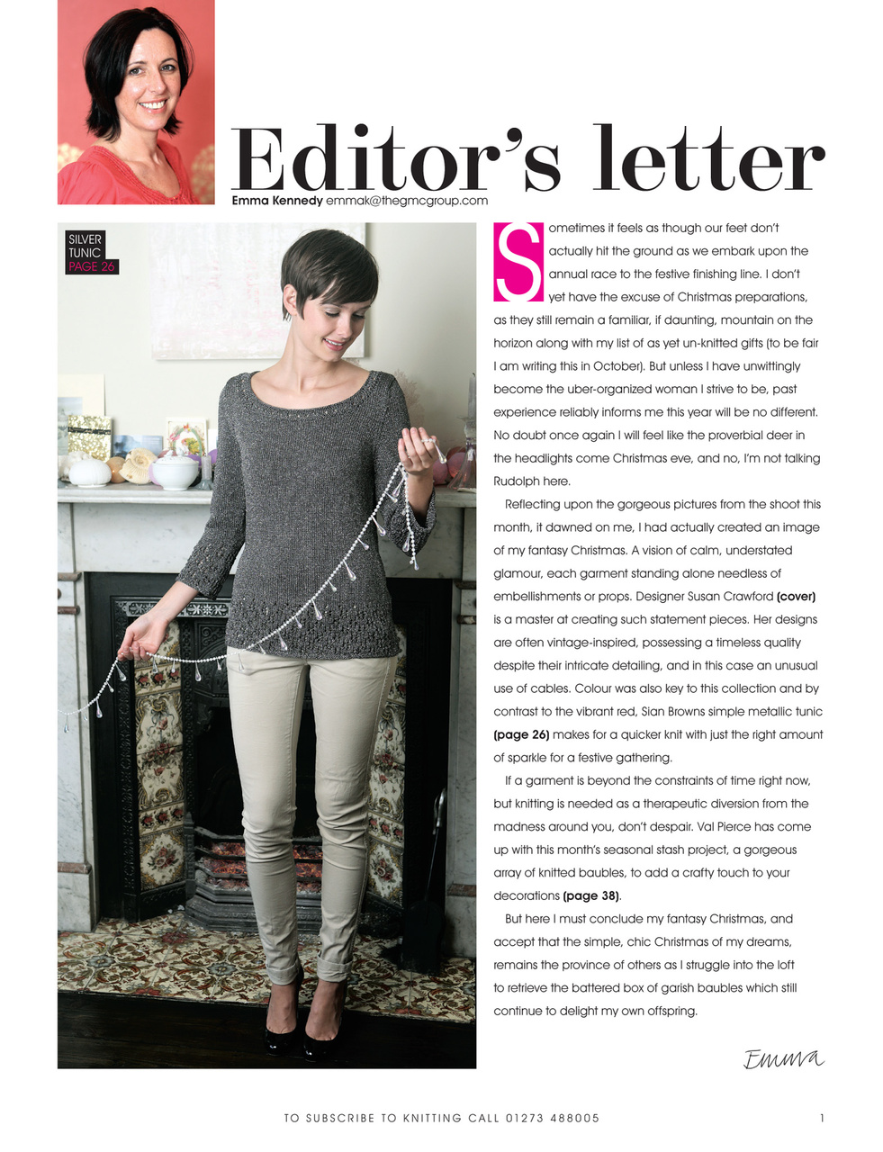 Knitting Preview Pages