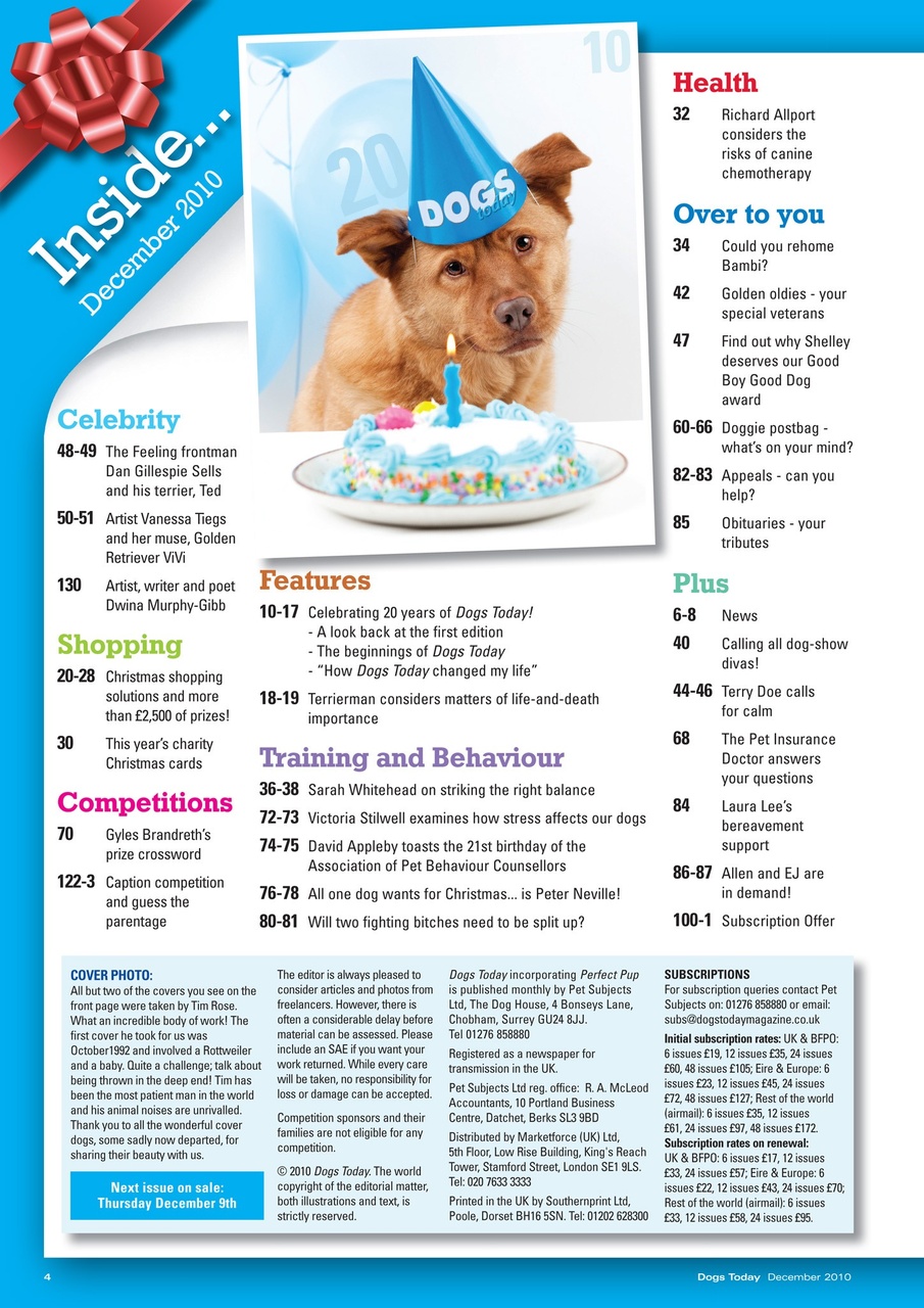 Dogs Today Magazine Preview Pages