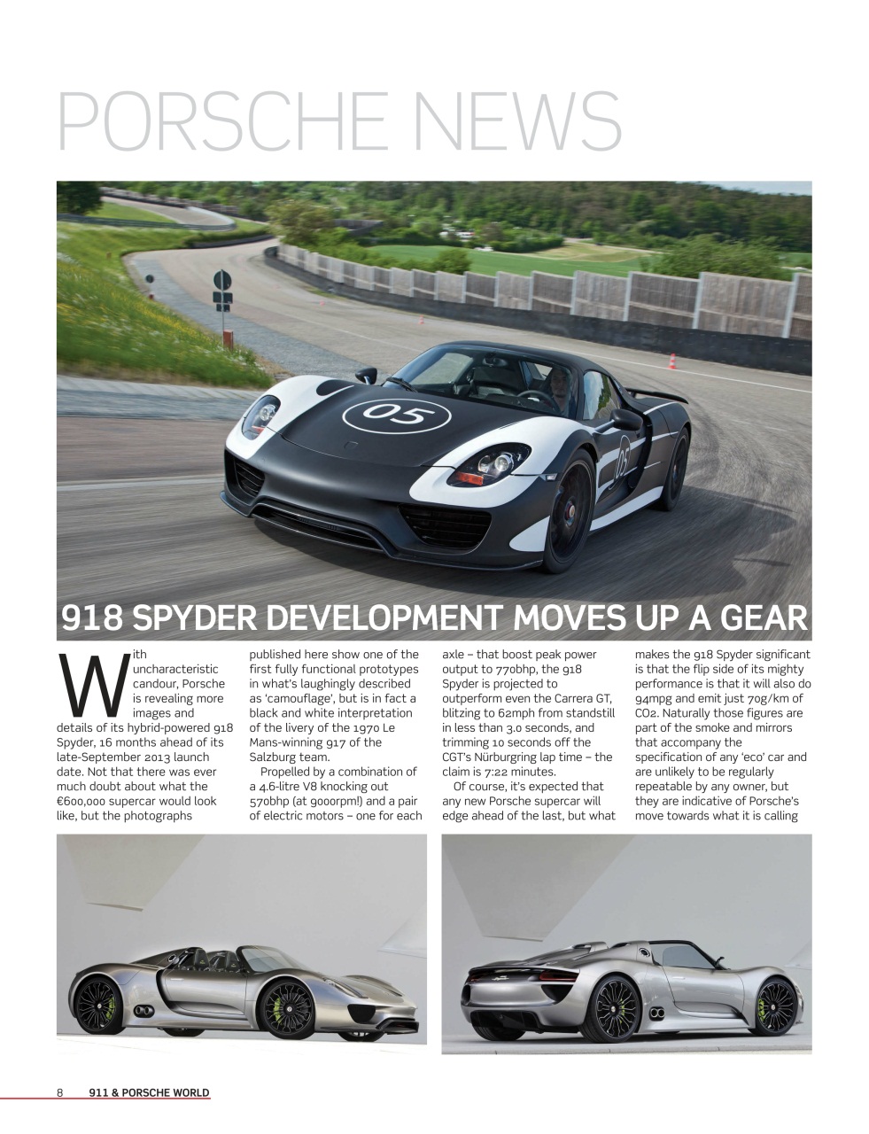 911 & Porsche World Preview Pages
