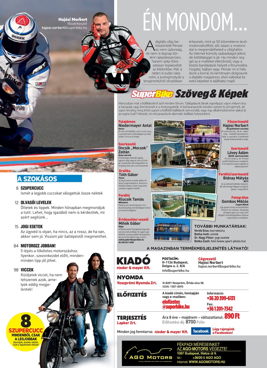 SuperBike Hungary Preview Pages