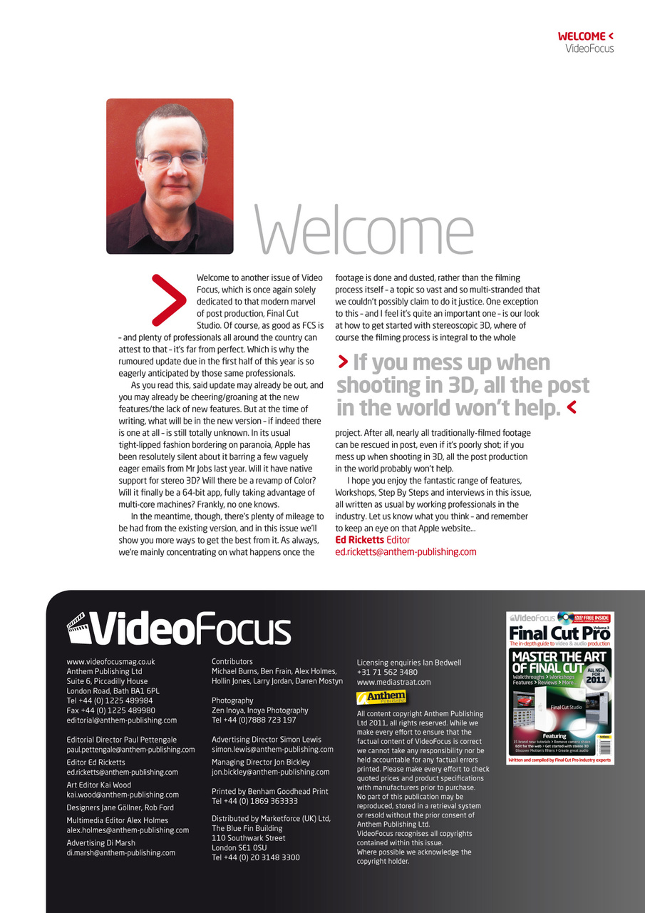 Video Focus 4 Preview Pages