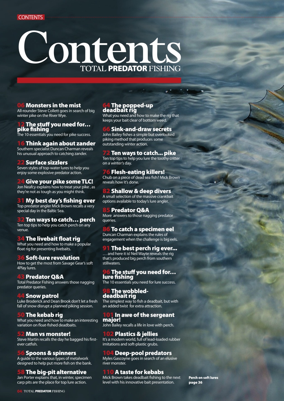 Fishing Reads Preview Pages