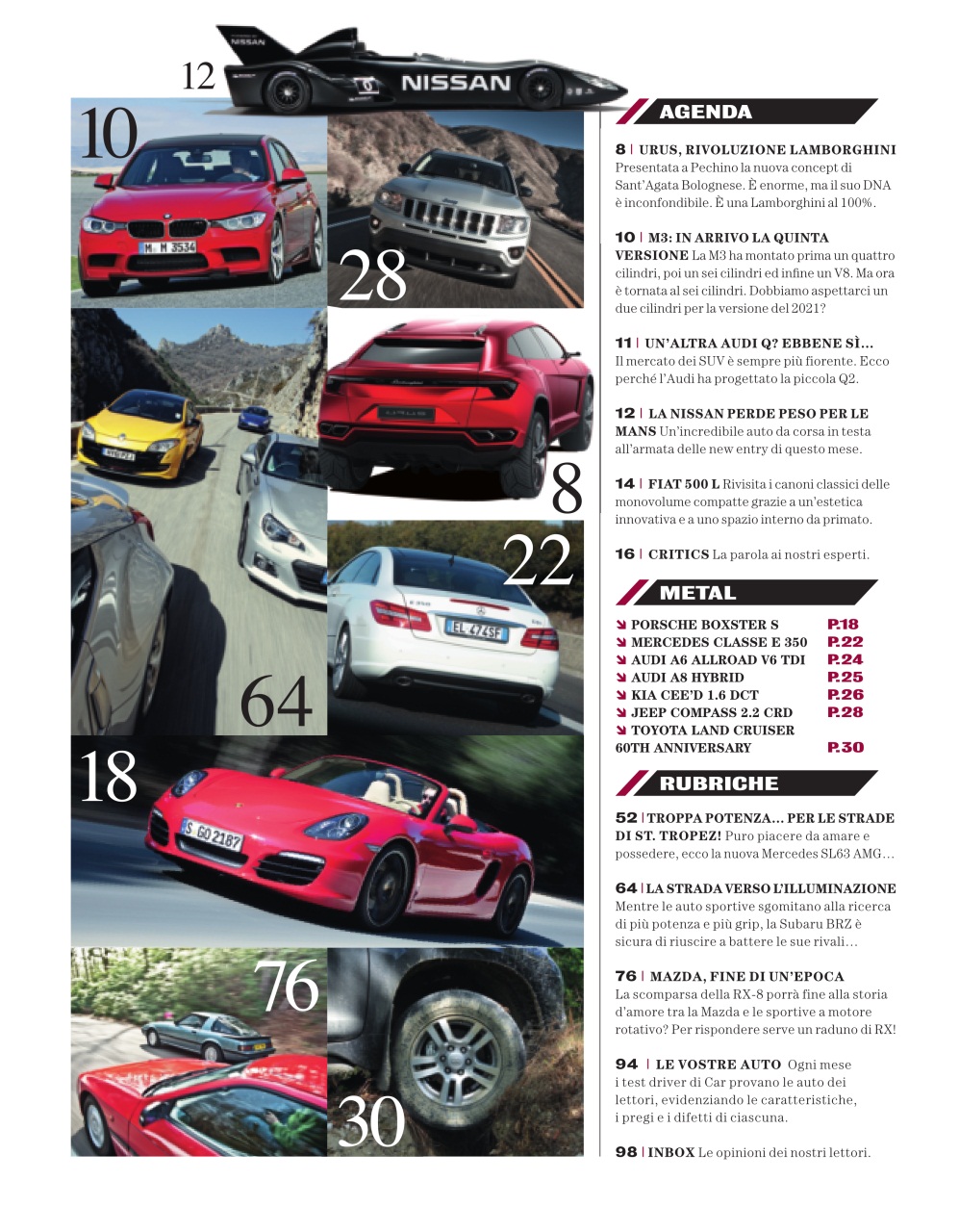 CAR magazine Italia Preview Pages