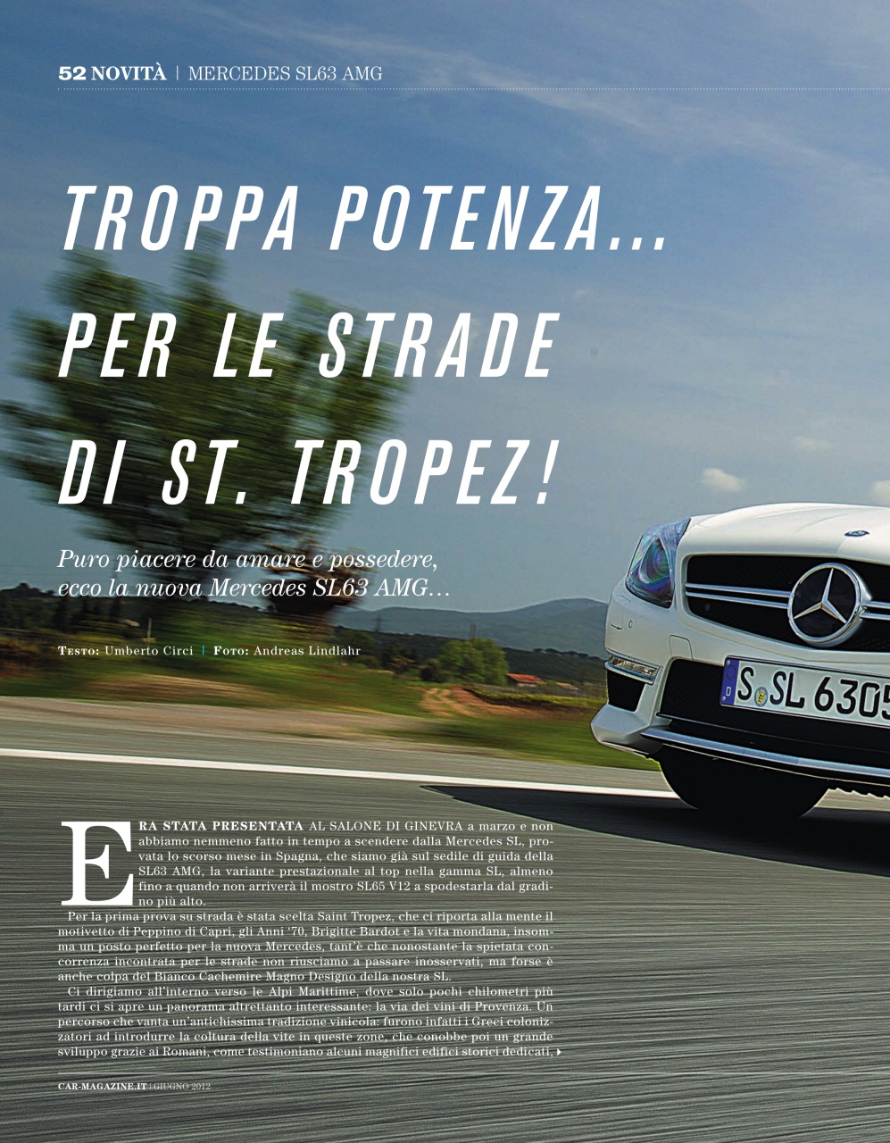 CAR magazine Italia Preview Pages