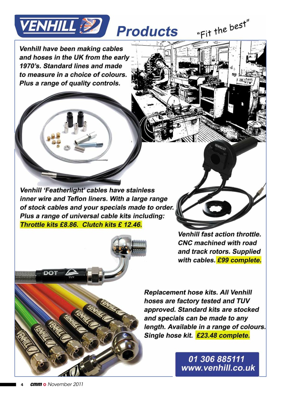 Classic Motorcycle Mechanics Preview Pages