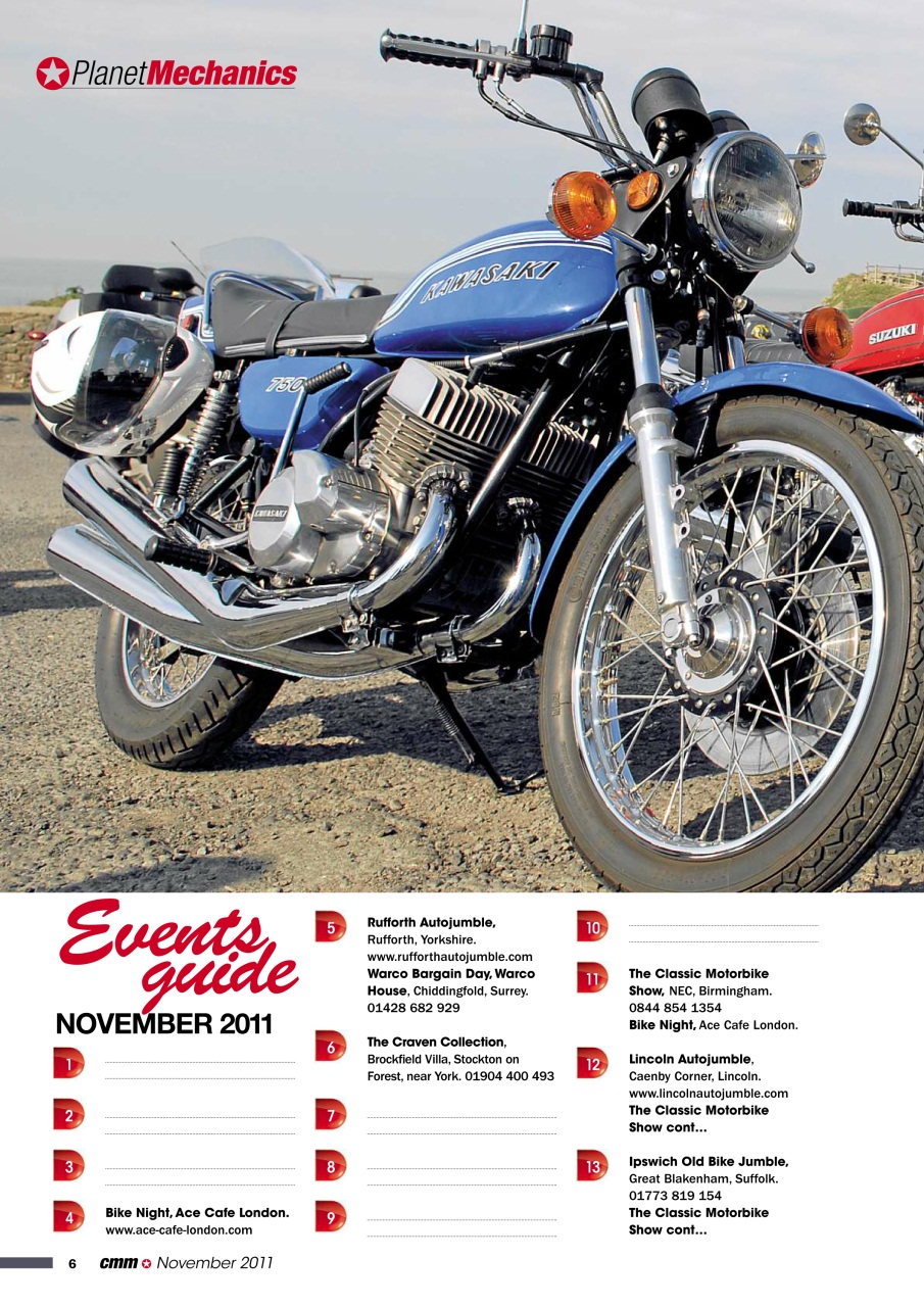 Classic Motorcycle Mechanics Preview Pages