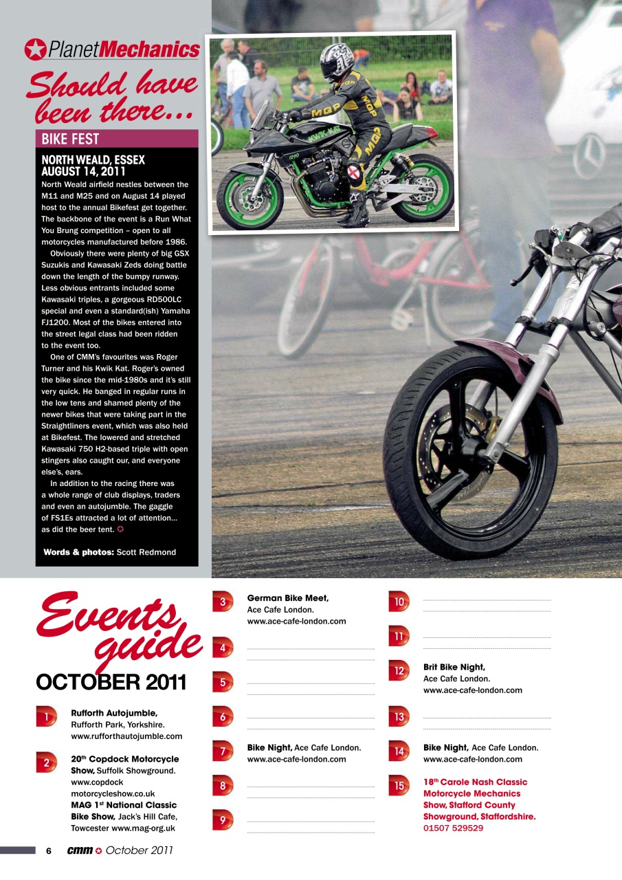 Classic Motorcycle Mechanics Preview Pages