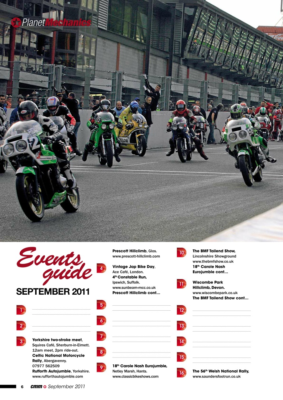 Classic Motorcycle Mechanics Preview Pages