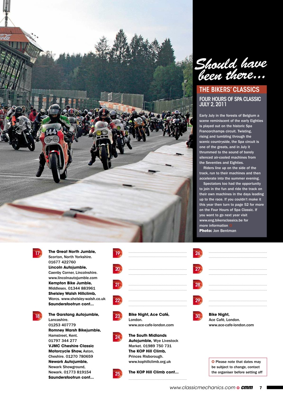 Classic Motorcycle Mechanics Preview Pages