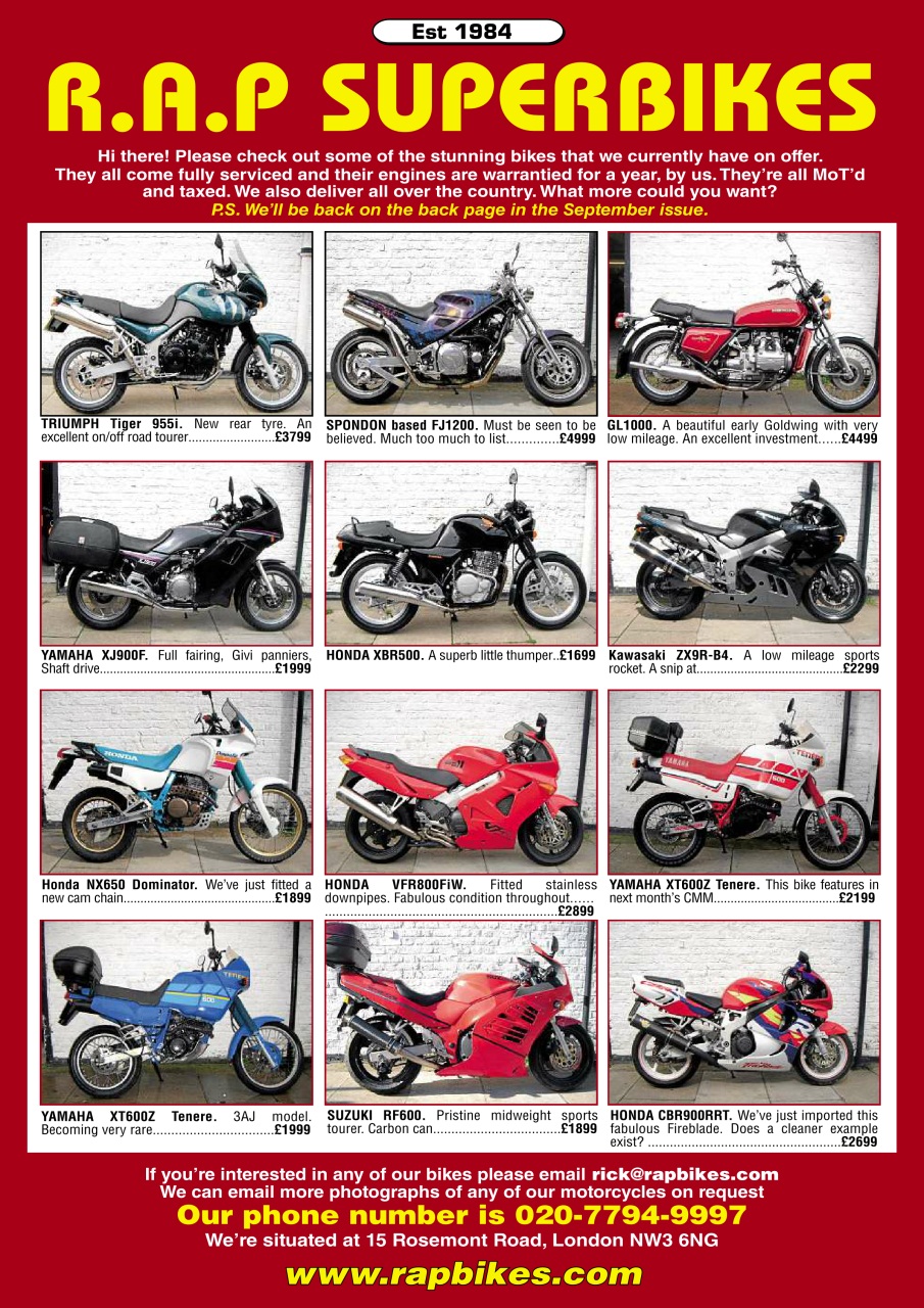 Classic Motorcycle Mechanics Preview Pages