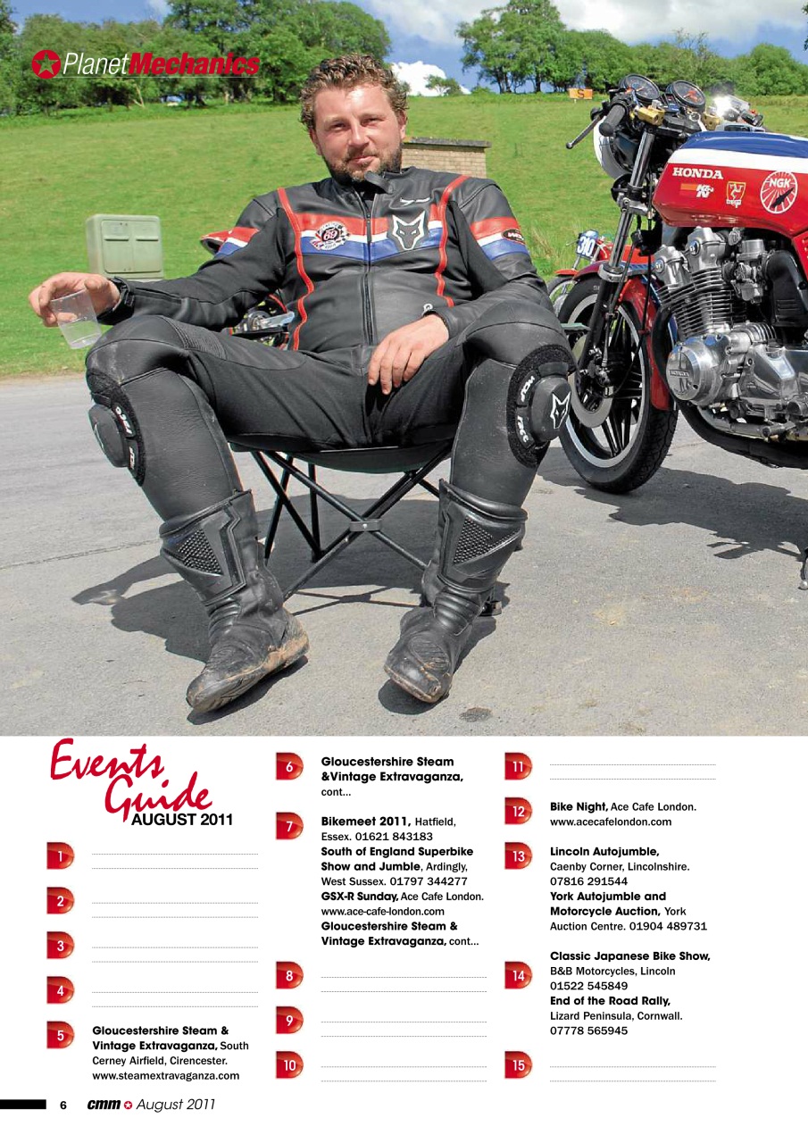 Classic Motorcycle Mechanics Preview Pages