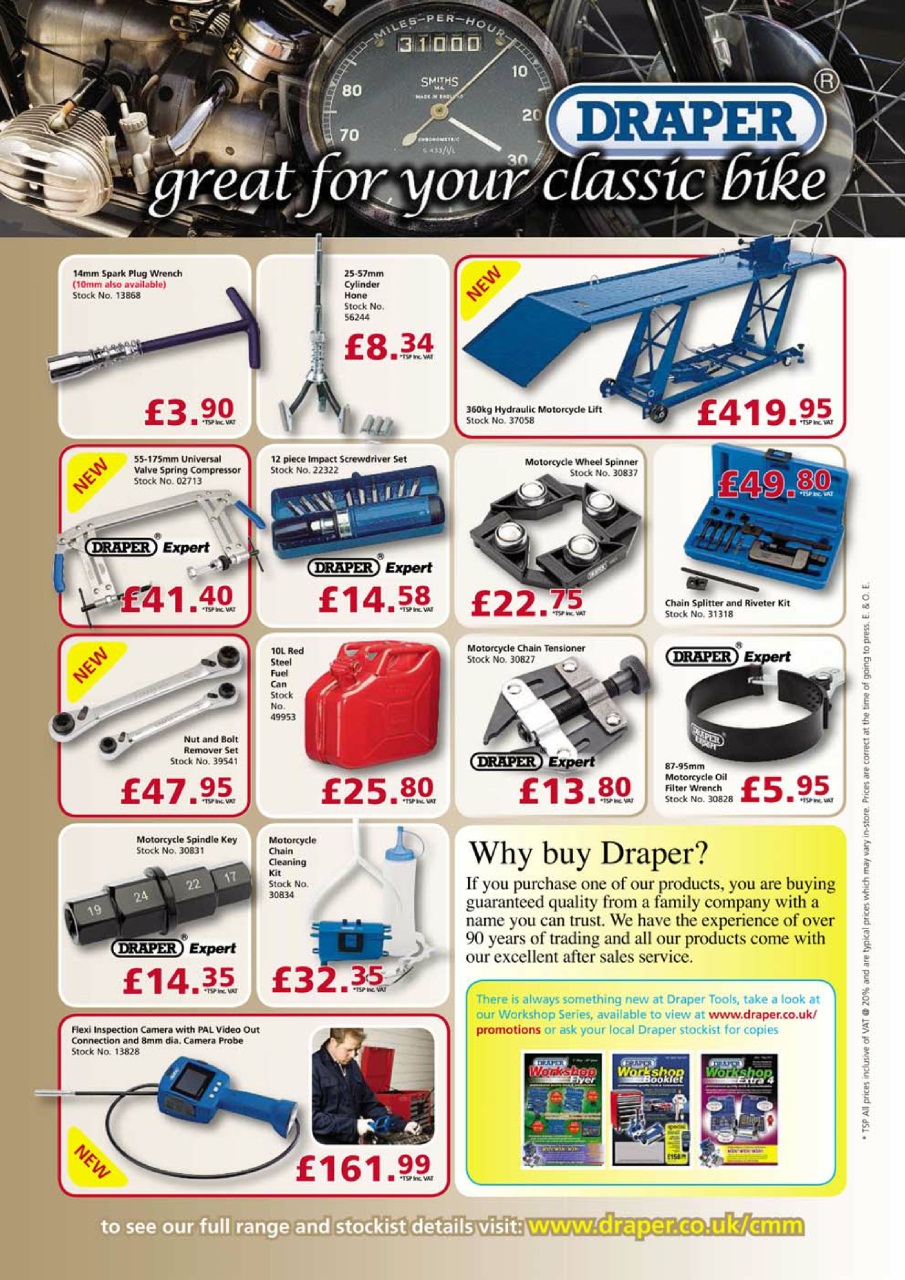 Classic Motorcycle Mechanics Preview Pages