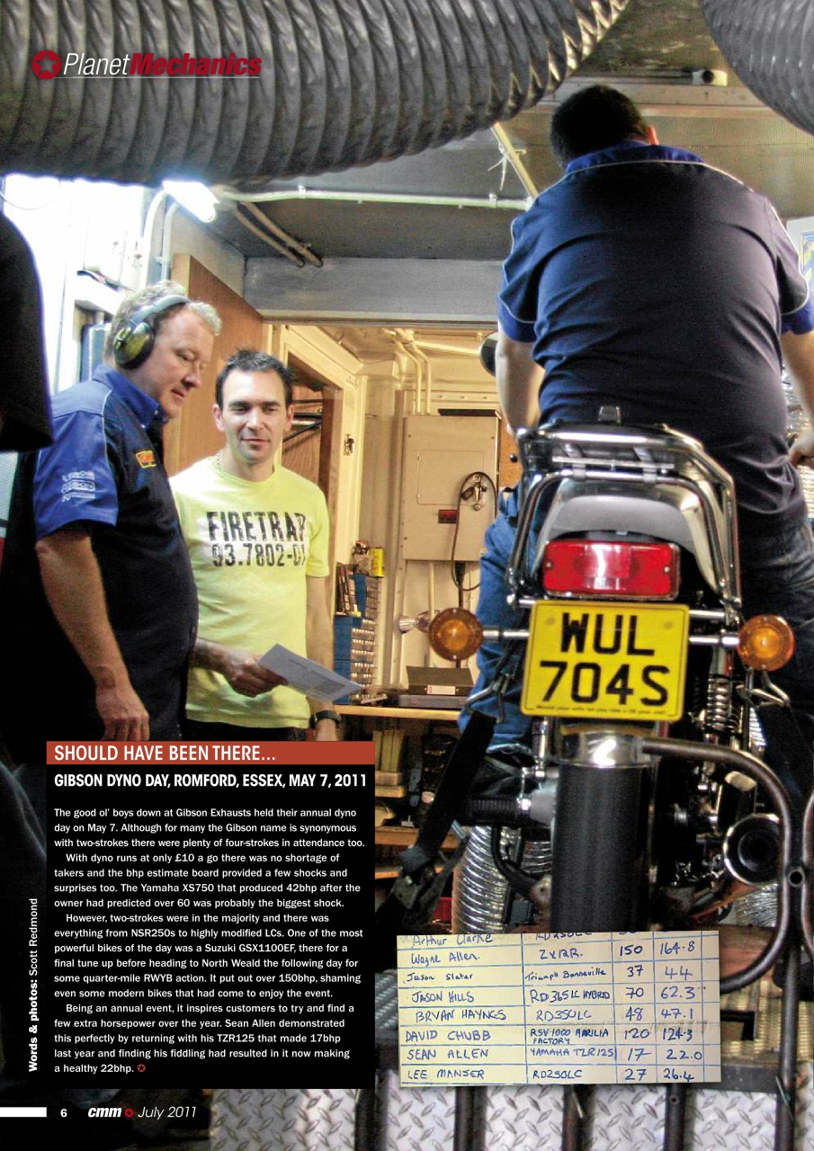 Classic Motorcycle Mechanics Preview Pages