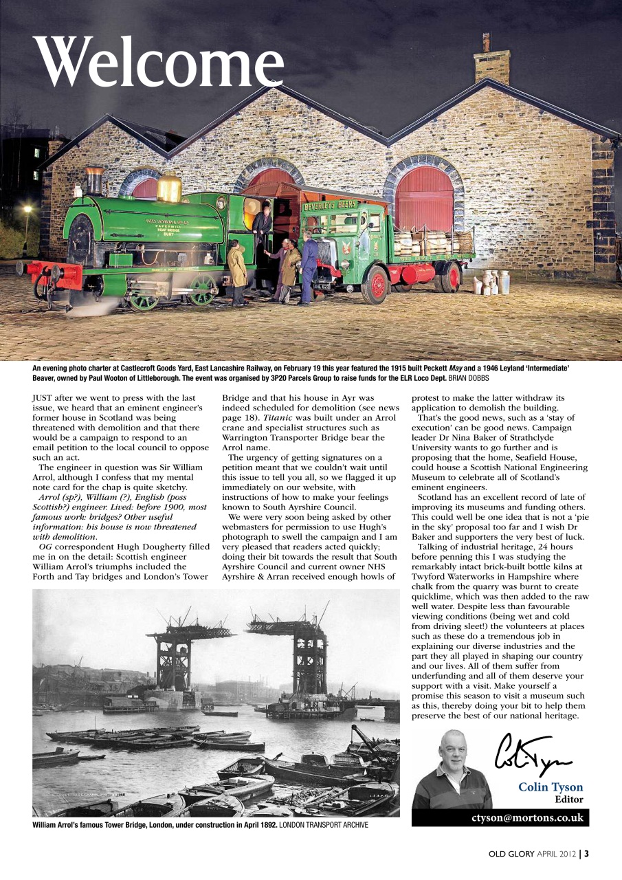 Old Glory Magazine Preview Pages