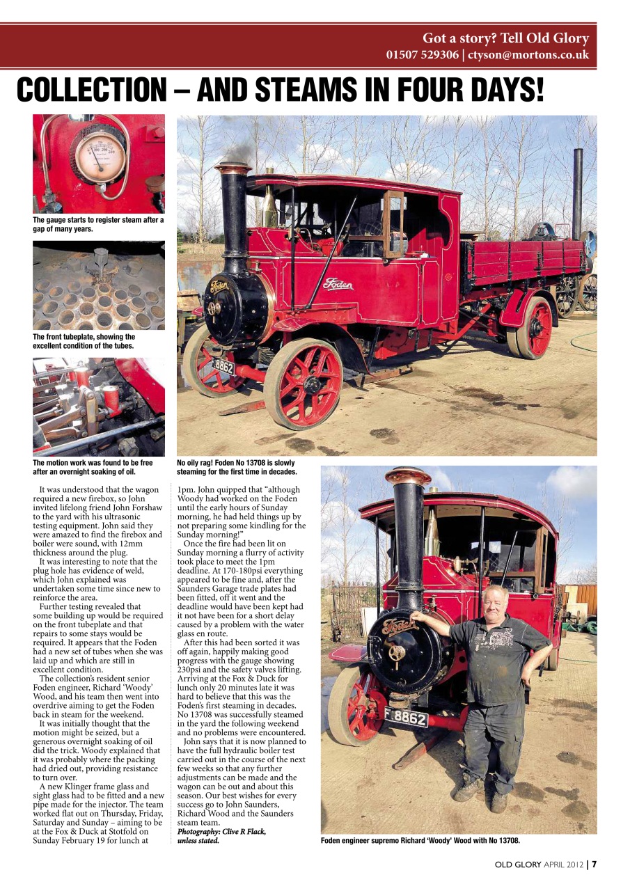 Old Glory Magazine Preview Pages