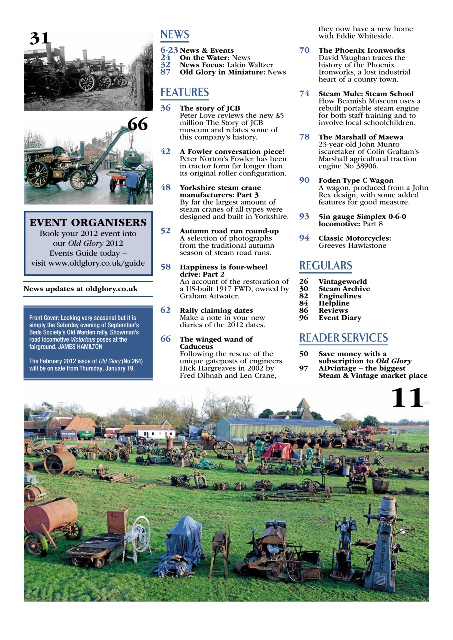 Old Glory Magazine Preview Pages