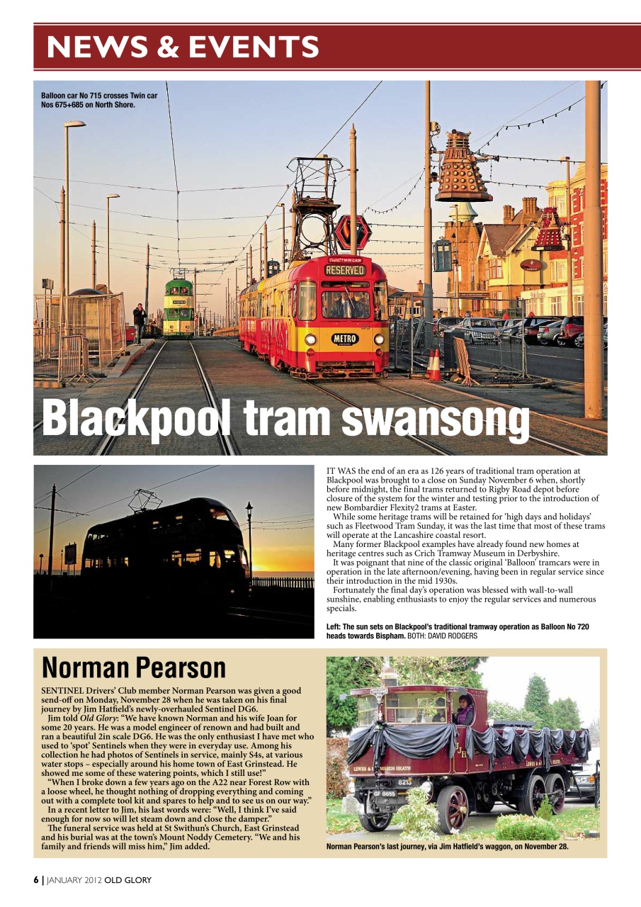 Old Glory Magazine Preview Pages