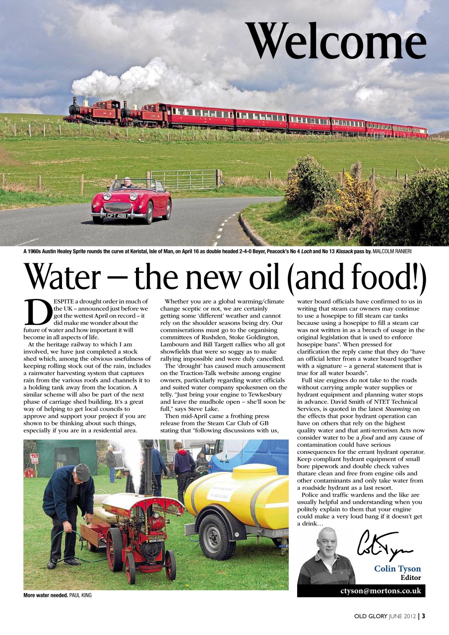 Old Glory Magazine Preview Pages