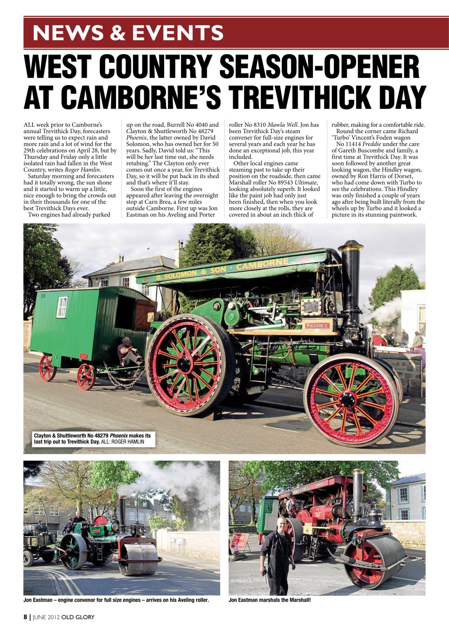 Old Glory Magazine Preview Pages