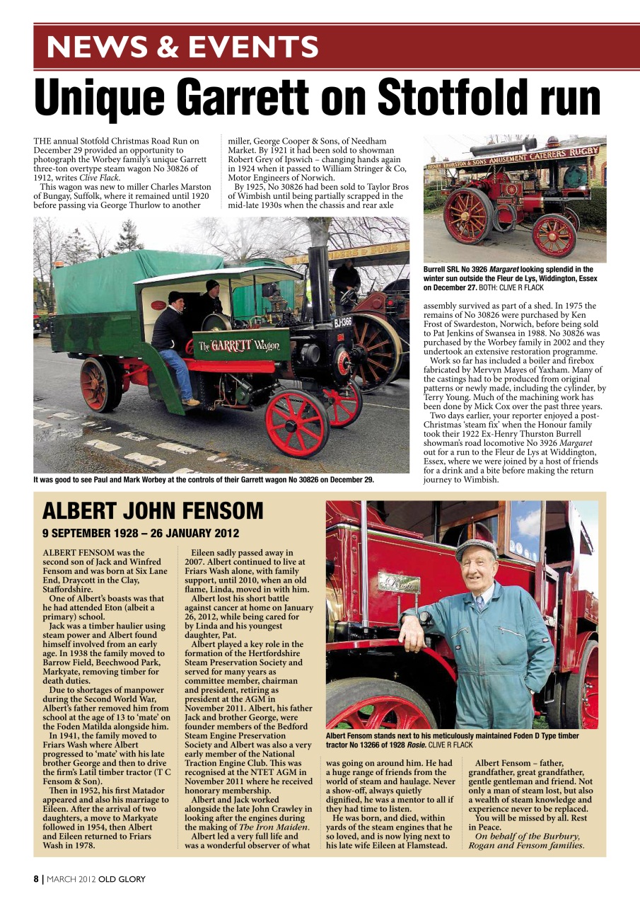 Old Glory Magazine Preview Pages