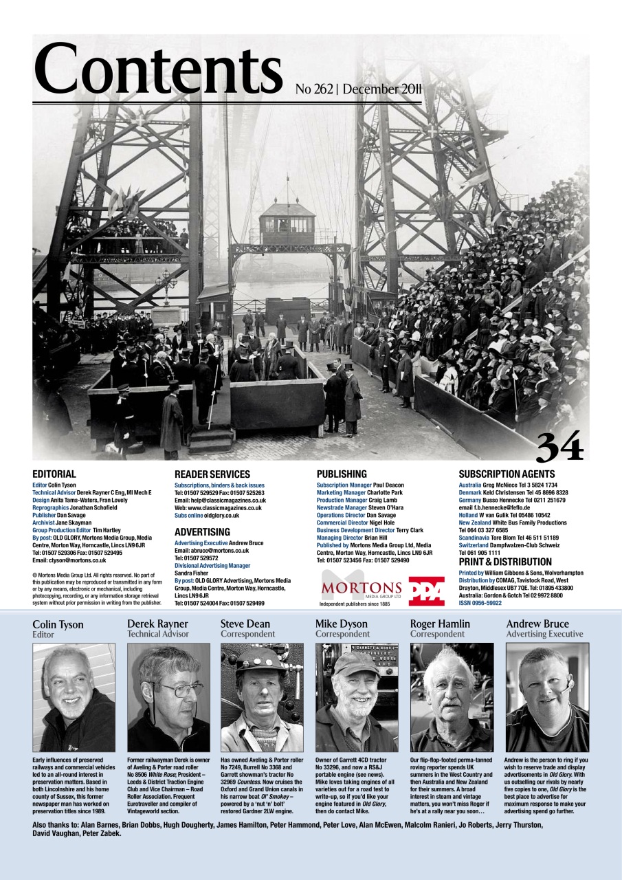 Old Glory Magazine Preview Pages