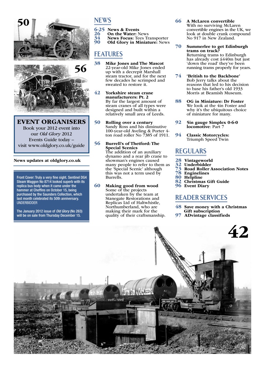 Old Glory Magazine Preview Pages