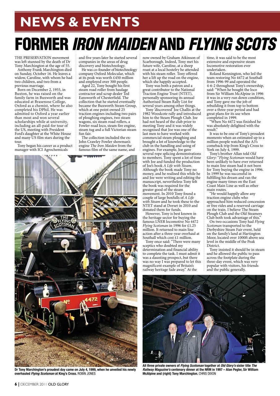 Old Glory Magazine Preview Pages