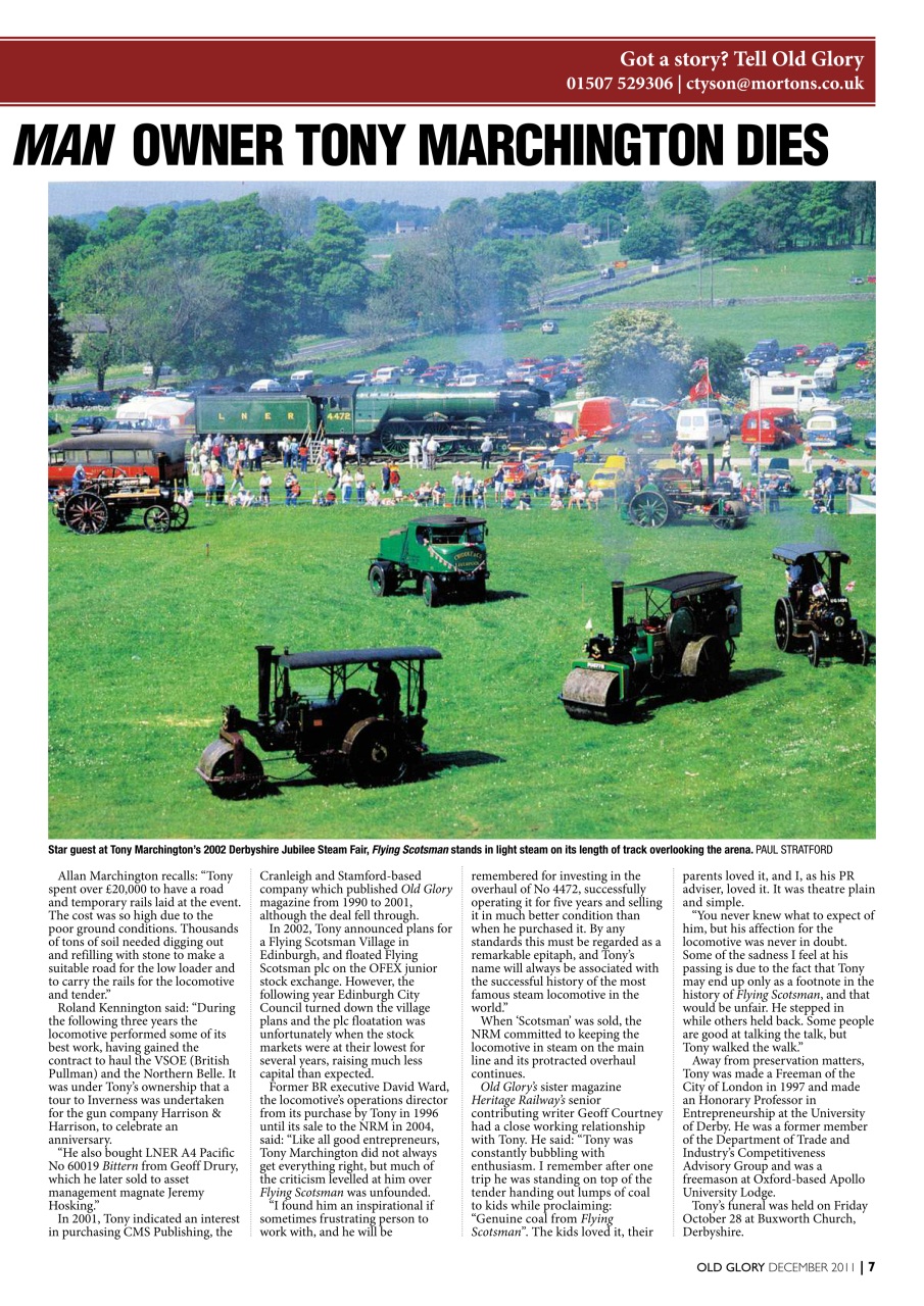 Old Glory Magazine Preview Pages