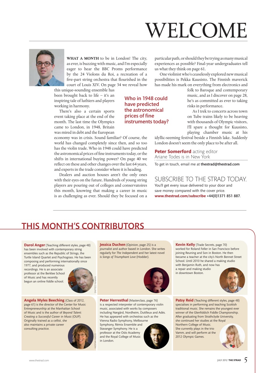 The Strad Preview Pages