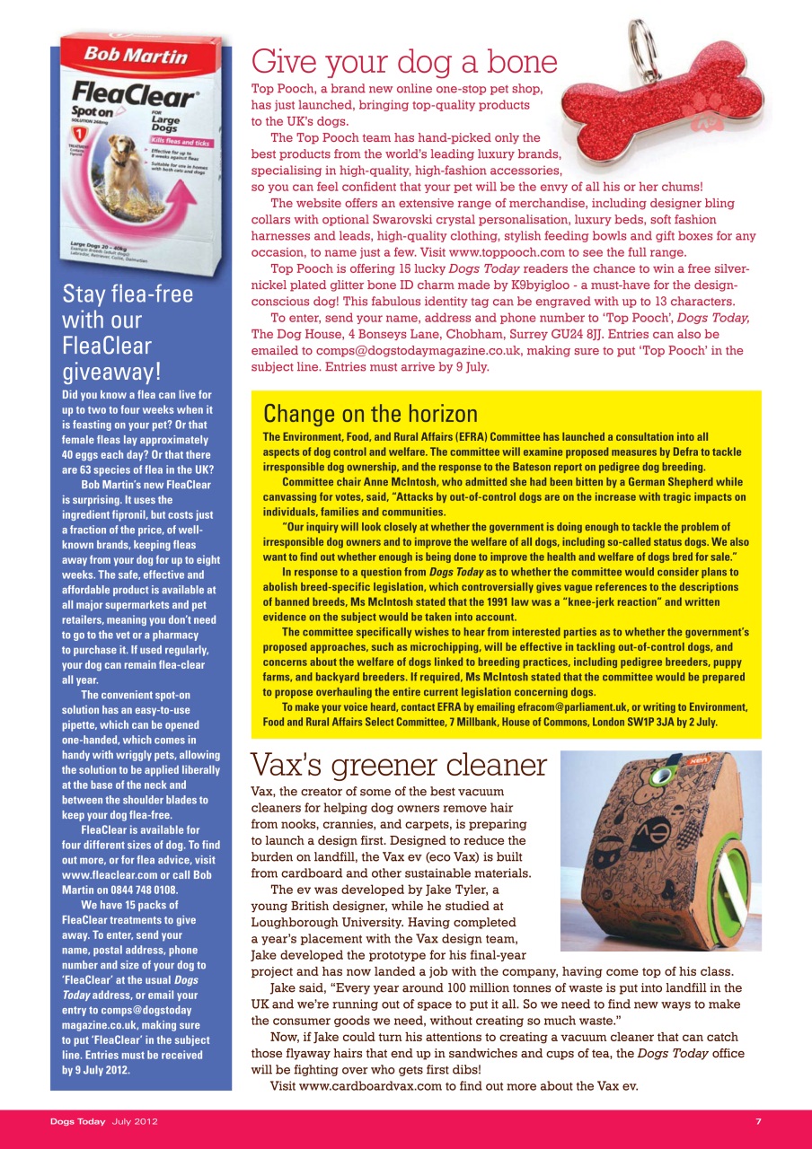 Dogs Today Magazine Preview Pages