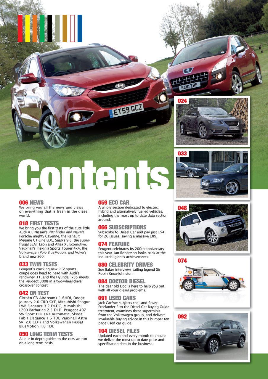 Diesel&EcoCar Magazine Preview Pages